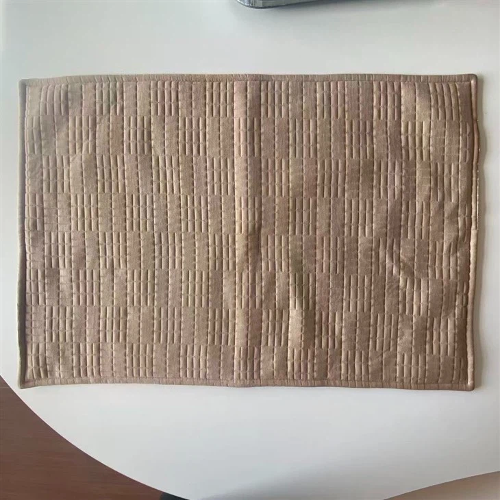 Champagne Gold Quilted Mat high quality