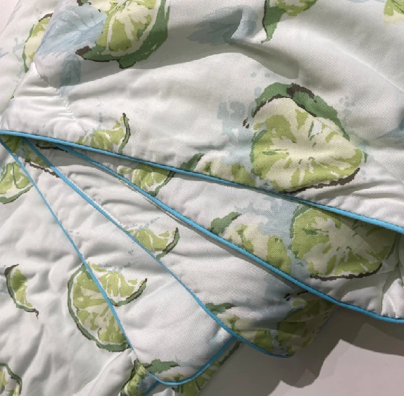 Domiamia Lime Print Cooling Summer Quilt high quality