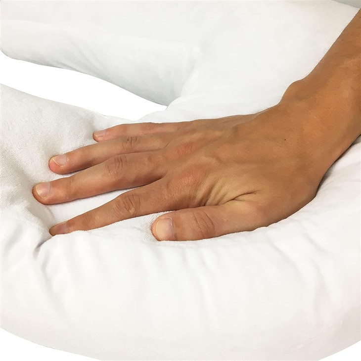 Ear Hole Side Sleeper Pillow – J‑Shaped Neck Support price
