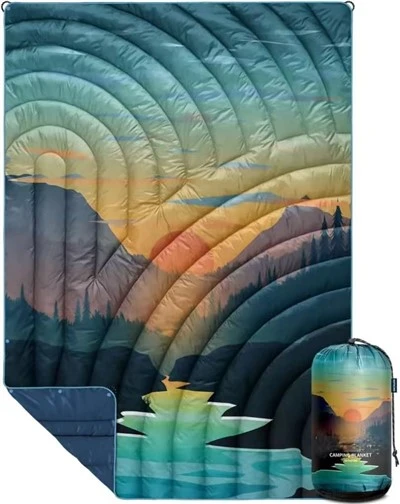Blaincéad Taistil Puffy uiscedhíonach Windproof